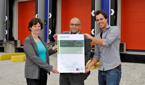 Kloosterboer ontvangt het drie sterren BREEAM-NL oplevercertificaat voor uitbreiding Maasvlakte Rotterdam